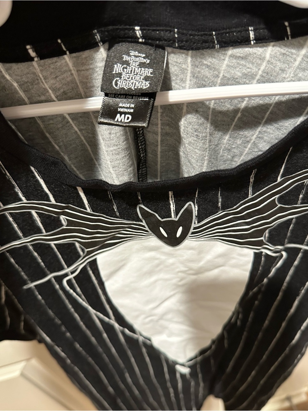 Disney The Nightmare Before Christmas Jack Skeleton Striped Dress - Picture 3 of 3